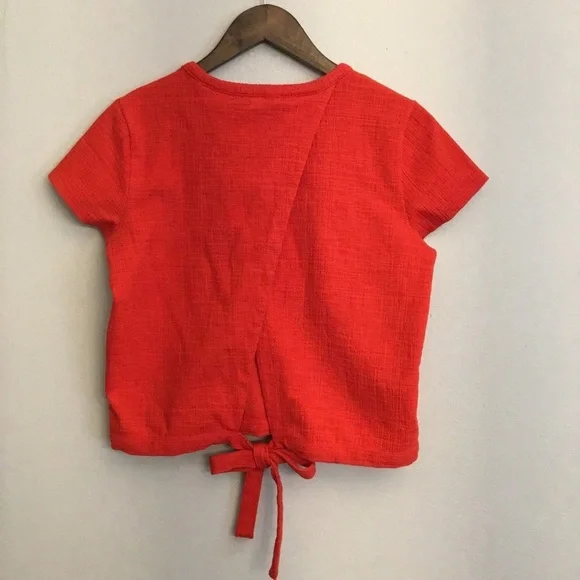Madewell Verse Tie Back Top Size S - Picture 4 of 11